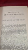 Amelie Rives - The Quick or The Dead, Lippincott Number 244, April 1888
