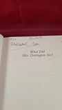 Jessica Amanda Salmonson - What Did Miss Darrington See? Feminist Press, 1989