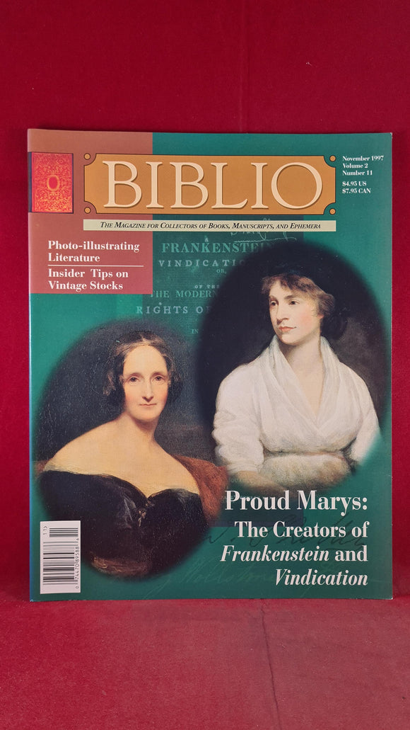 Biblio Magazine Volume 2 Number 11 November 1997