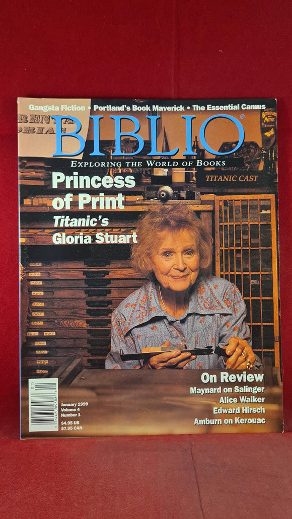 Biblio Magazine Volume 4 Number 1 January 1999