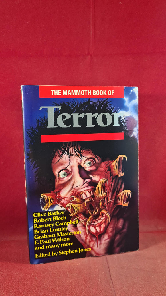 Stephen Jones - The Mammoth Book of Terror, Robinson, 1991, First Edition, Paperbacks
