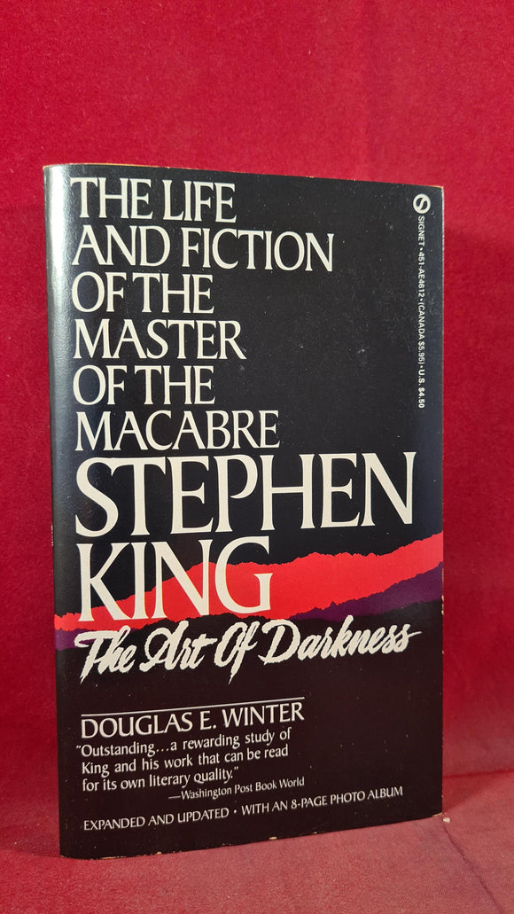 Douglas E Winter - Stephen King The Art Of Darkness, 1st Signet 1986, Paperbacks
