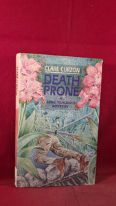 Clare Curzon - Death Prone, Little Brown, 1992, First Edition