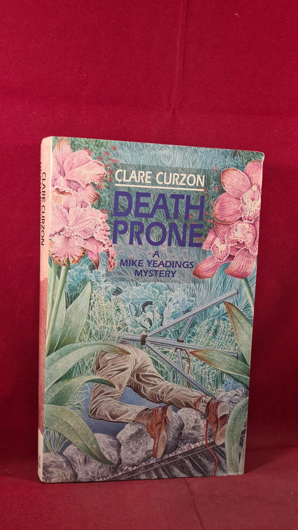 Clare Curzon - Death Prone, Little Brown, 1992, First Edition