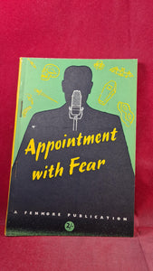 Ronald Flatteau - Appointment with Fear, Fenmore, 1948, First Edition, Paperbacks