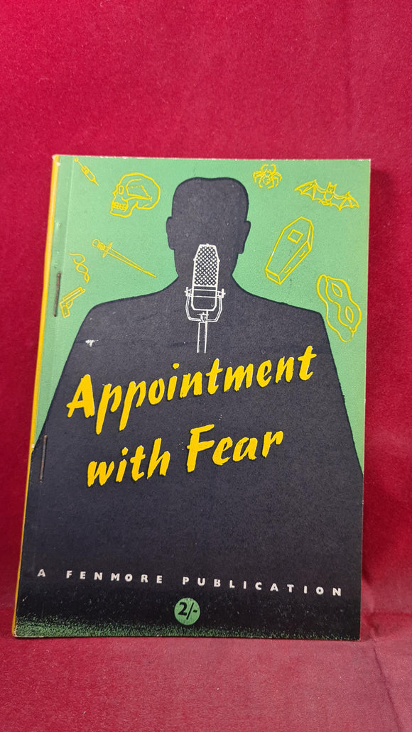 Ronald Flatteau - Appointment with Fear, Fenmore, 1948, First Edition, Paperbacks