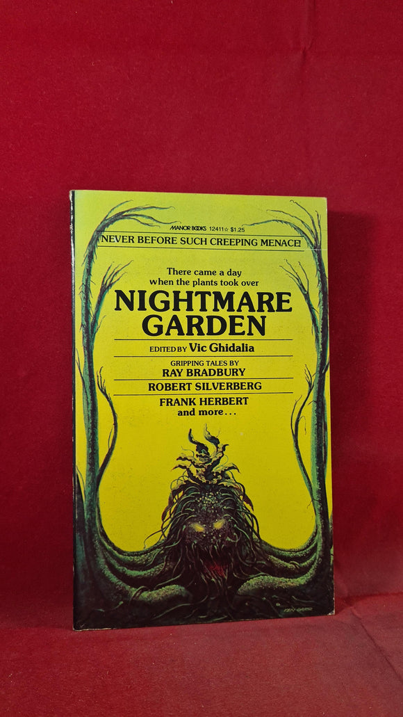 Vic Ghidalia - Nightmare Garden, Manor Books, 1976, Paperbacks