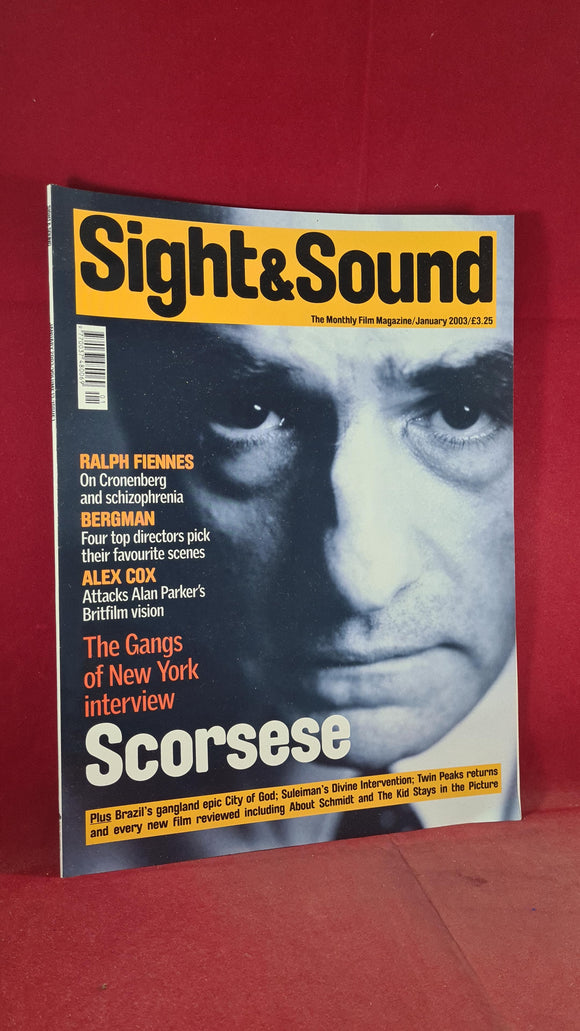 Sight & Sound Volume 13 Issue 1 January 2003