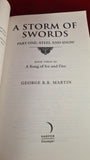 George R R Martin - A Storm of Swords, Harper, 2011, Paperbacks