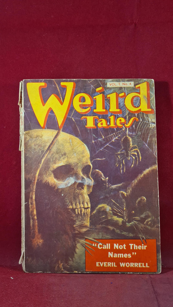 D McIlwraith - Weird Tales Magazine Volume 1 Number 4
