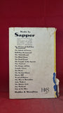 Sapper - The Island of Terror, Hodder & Stoughton, 1932