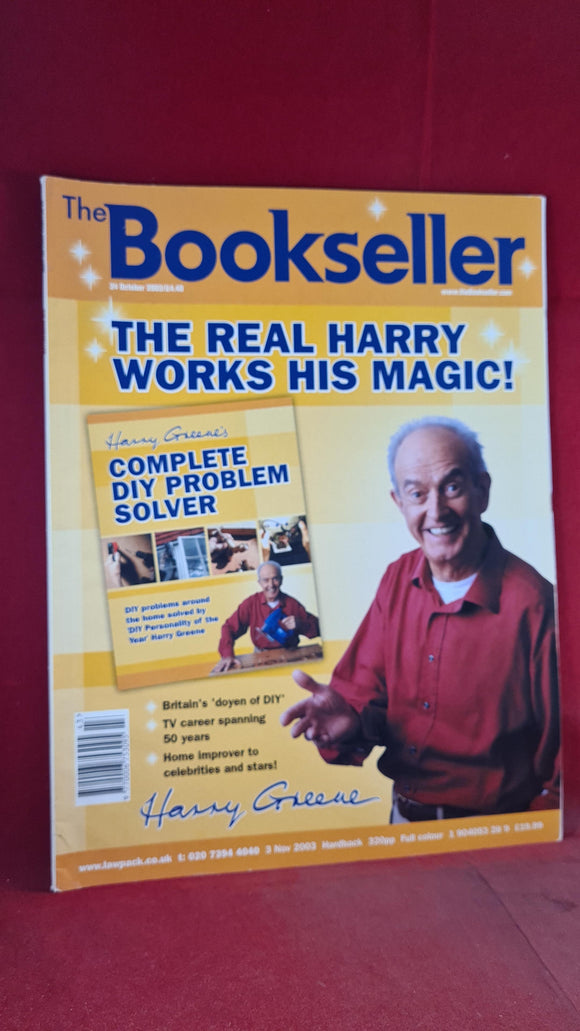The Bookseller 24 October 2003