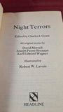 Charles L Grant - Night Terrors, Headline, 1990, Paperbacks