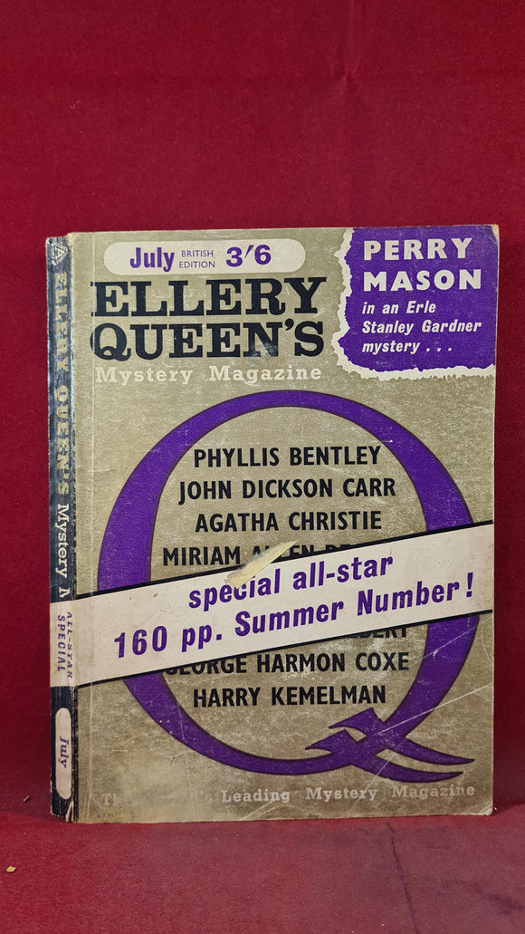 Ellery Queen's Mystery Magazine Number 126 July 1963 British Edition
