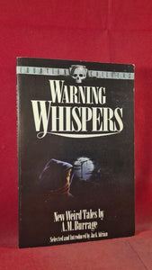 A M Burrage-Warning Whispers, Equation, 1988, 1st Edition, Inscribed, Signed, Paperbacks