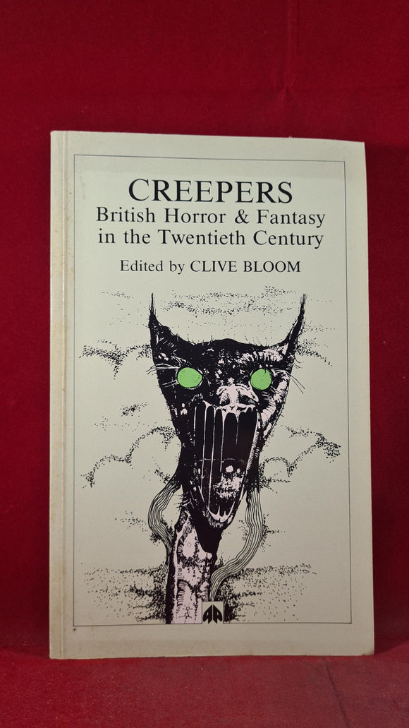 Clive Bloom - Creepers, Pluto Press, 1993, First Edition, Paperbacks