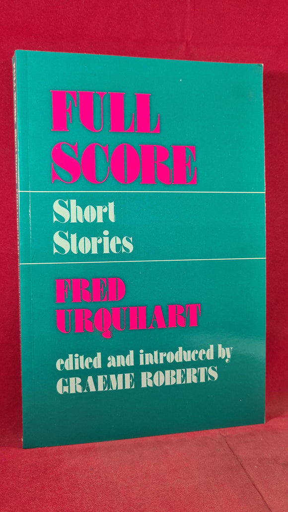 Fred Urquhart - Full Score, Aberdeen University, 1989, Paperbacks