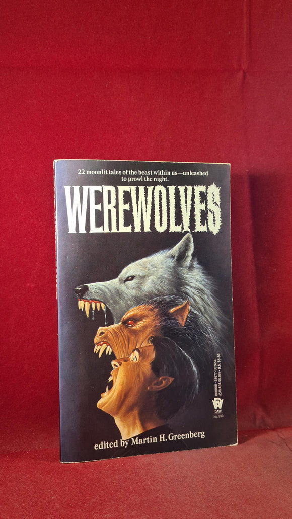 Martin H Greenberg - Werewolves, Daw Books, 1995, First Edition, Paperbacks