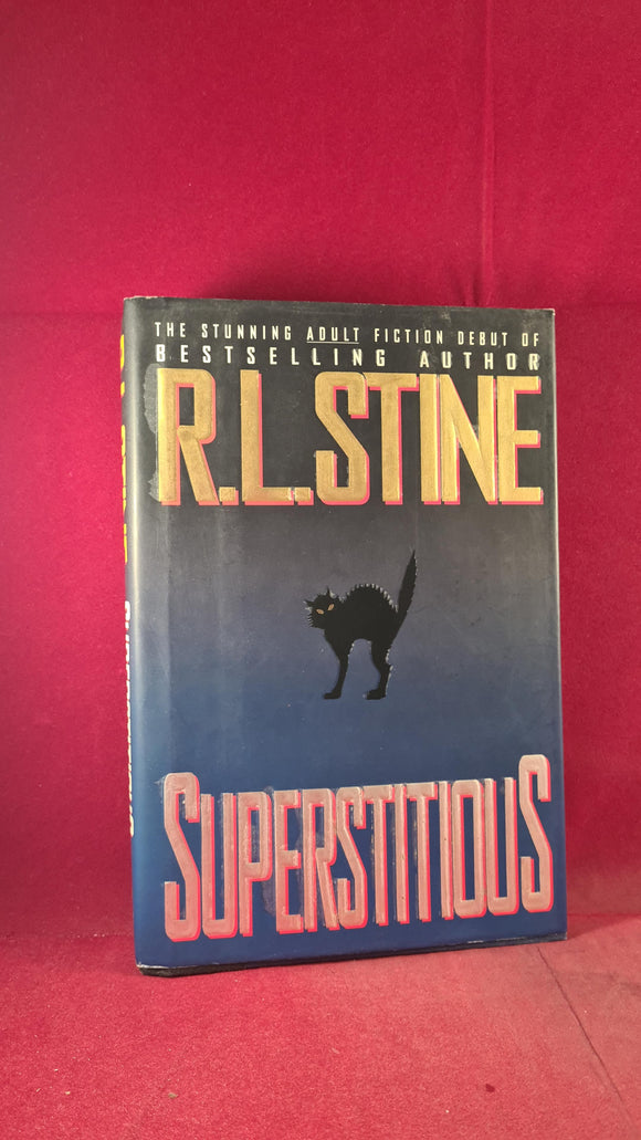 R L Stine - Superstitious, Warner Books, 1995, First Edition