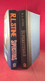 R L Stine - Superstitious, Warner Books, 1995, First Edition