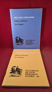 Sue Thomas - Indexes to Fiction, Victorian Fiction Research Guides 9 & 10