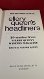Ellery Queen's Headliners, 26th Mystery Annual, Book Club Associates, 1971