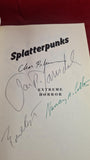 Paul M Sammon - Splatter Punks, St Martins Press, 1990, First Edition, Signed, Paperbacks