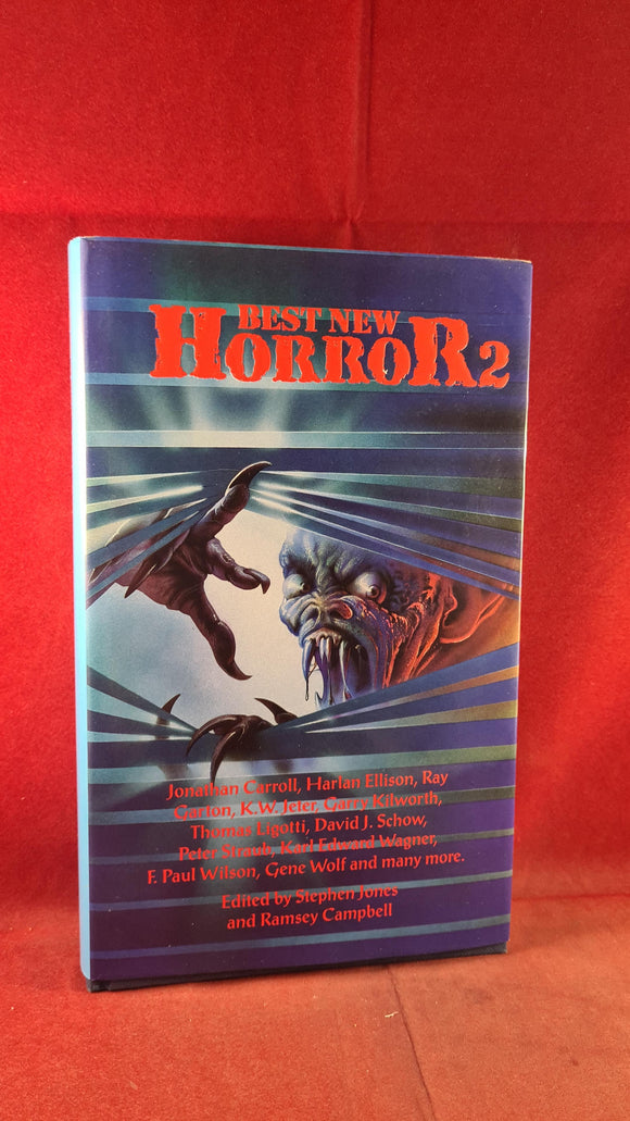 Stephen Jones & Ramsey Campbell - Best New Horror 2, 1991, 1st US Edition, Signed