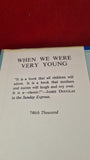 A A Milne - When We Were Very Young, Methuen, 1955