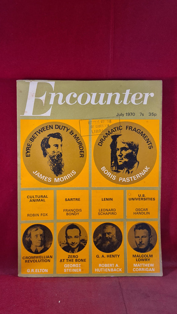 Encounter    Volume XXXV Number 1 July 1970