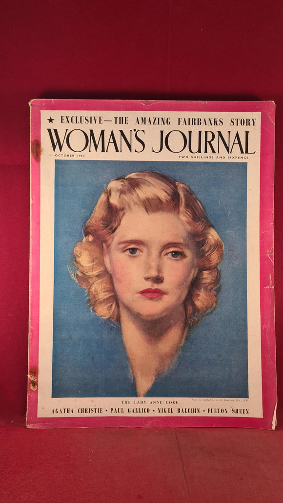 Woman's Journal October 1954 - Miss Marple