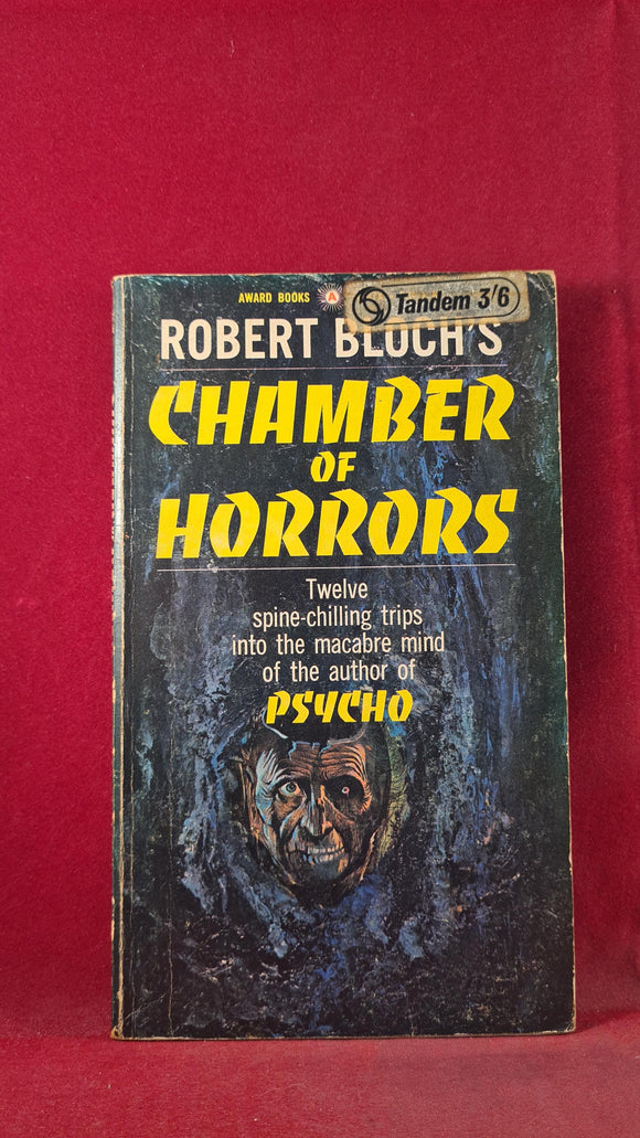 Robert Bloch - Chamber of Horrors, Award Books, 1966, First Printing, Paperbacks