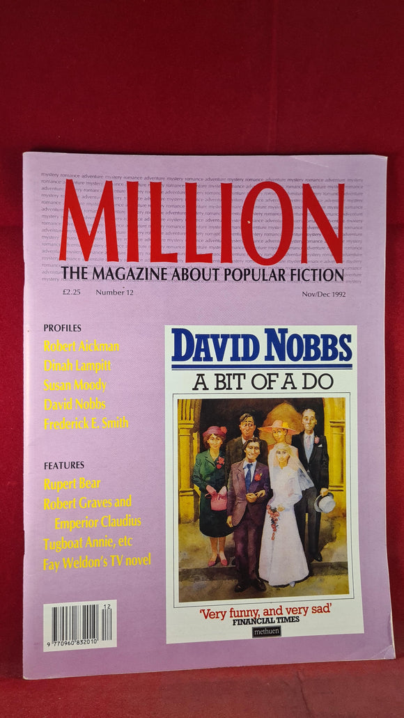 Million Magazine of Popular Fiction, Number 12 November/December 1992