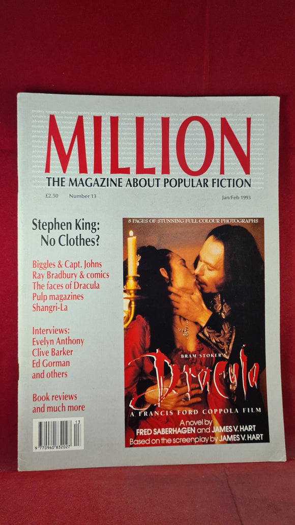 Million Magazine of Popular Fiction, Number 13 January/February 1993