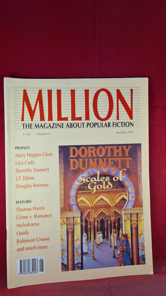 Million Magazine of Popular Fiction, Number 6 November/December 1991