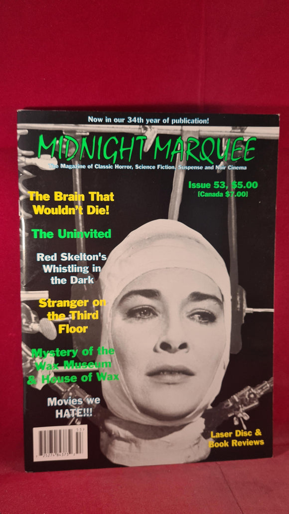 Gary J Svehia - Midnight Marquee Issue 53 Spring 1997