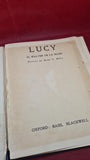 Walter de la Mare - Lucy, Basil Blackwell