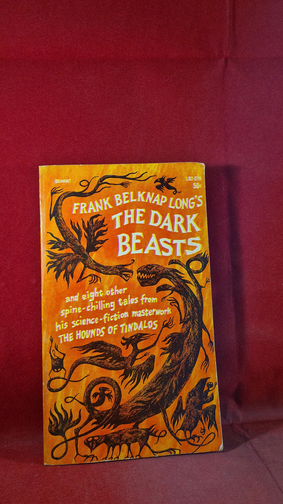 Frank Belknap Long's The Dark Beasts, Belmont, 1964, First Edition, Paperbacks