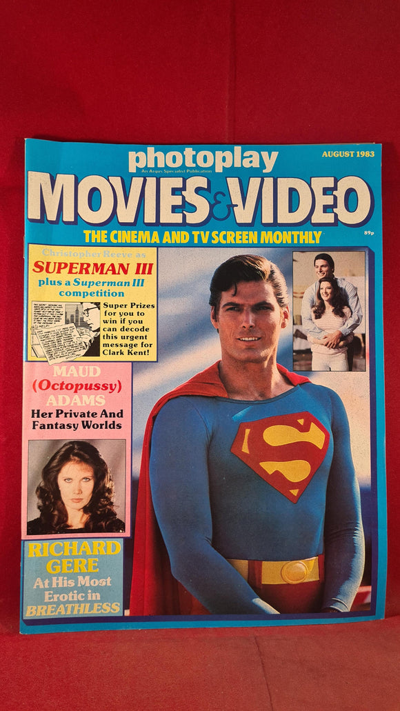 Photoplay Movies & Video Volume 34 Number 8 August 1983