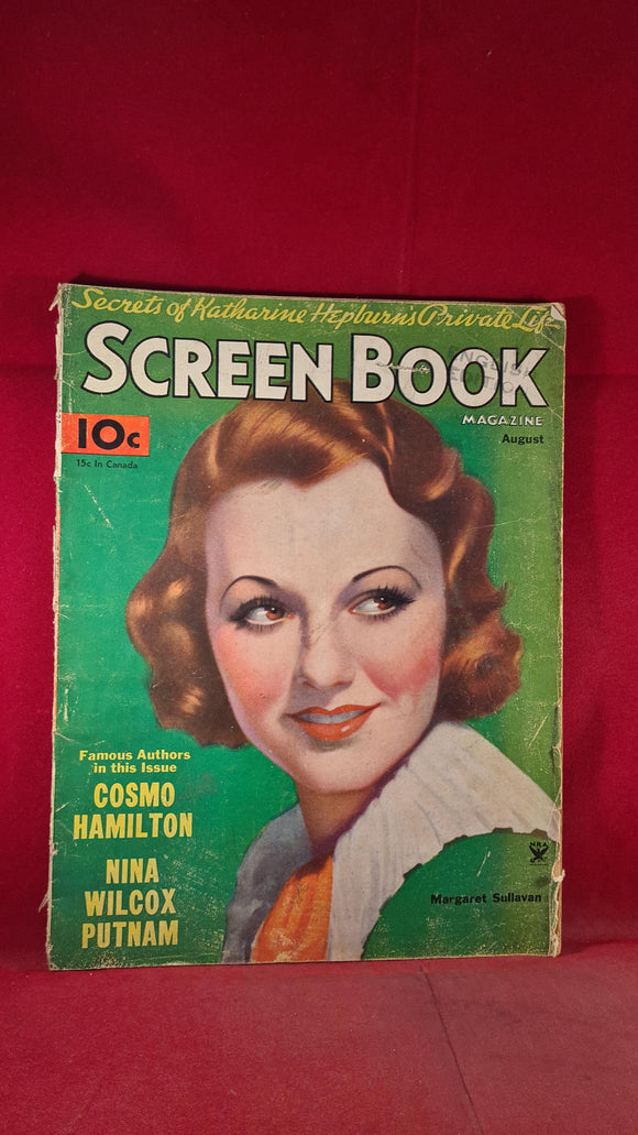 Screen Book Magazine Volume XIII Number 1 August 1934