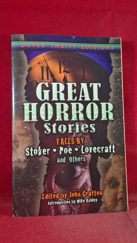 John Grafton - Great Horror Stories, Dover, 2008, Signed, Paperbacks