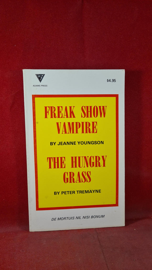 Peter Tremayne - The Hungry Grass, Adams Press, 1981, First Edition, Signed, Paperbacks