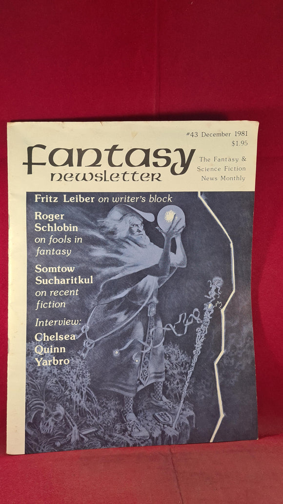 Fantasy Newsletter Volume 4 Number 12 Issue 43 December 1981