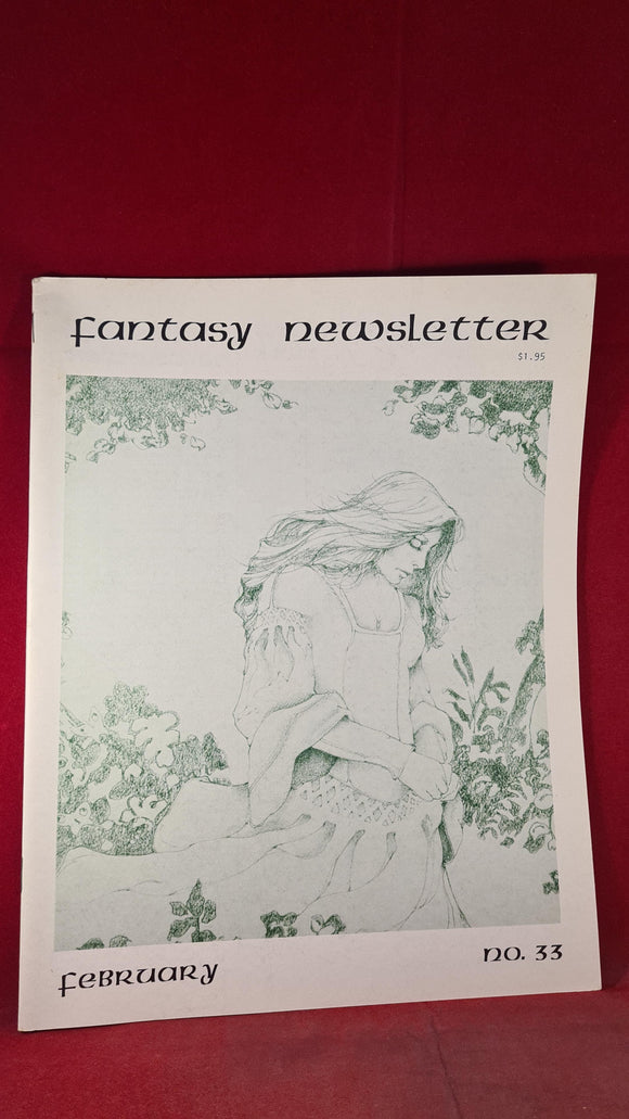 Fantasy Newsletter Volume 4 Number 2 Issue 33 February 1981