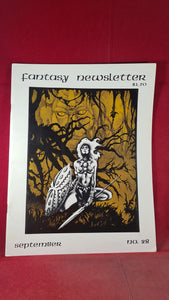 Fantasy Newsletter Volume 3 Number 9 Issue 28 September 1980