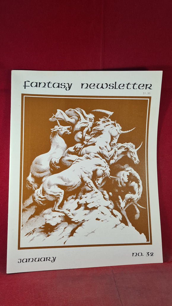 Fantasy Newsletter Volume 4 Number 1 Issue 32 January 1981