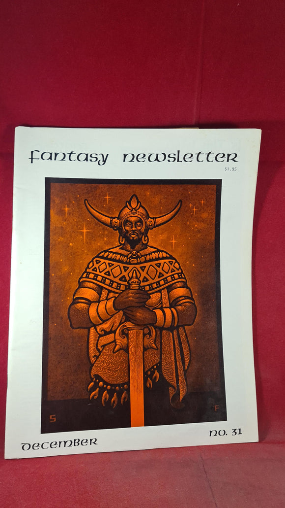 Fantasy Newsletter Volume 3 Number 12 Issue 31 December 1980