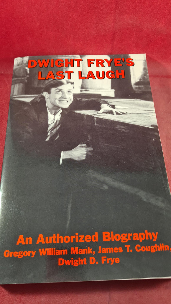 Mank, Coughlin & Frye - Dwight Frye's Last Laugh, Midnight Marquee, 1997, Paperbacks