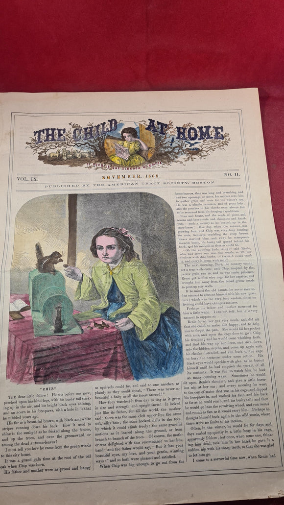 The Child At Home Volume IX Number 11 November 1868