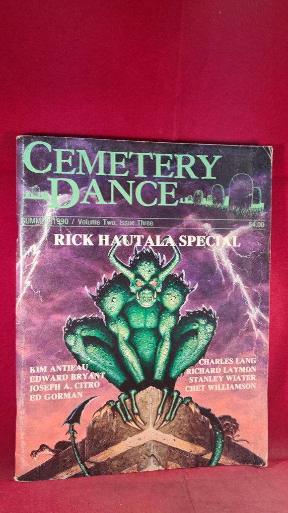 Richard T Chizmar - Cemetery Dance Volume 2 Issue 3 Summer 1990